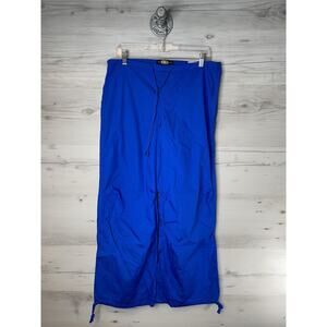 Rewash Pants‎ Womens Small Blue Drawstring Cinch Hem Lightweight Casual Beach
